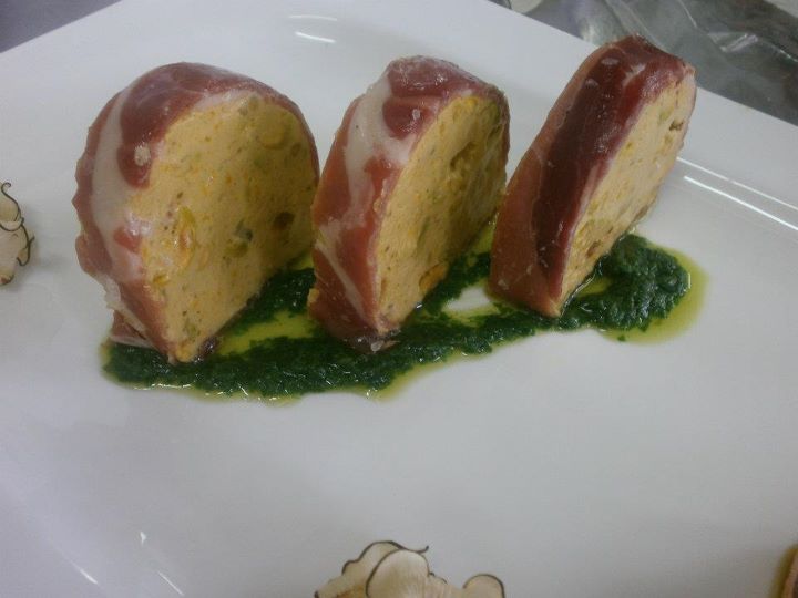 Teleća pjenica s pistaciom