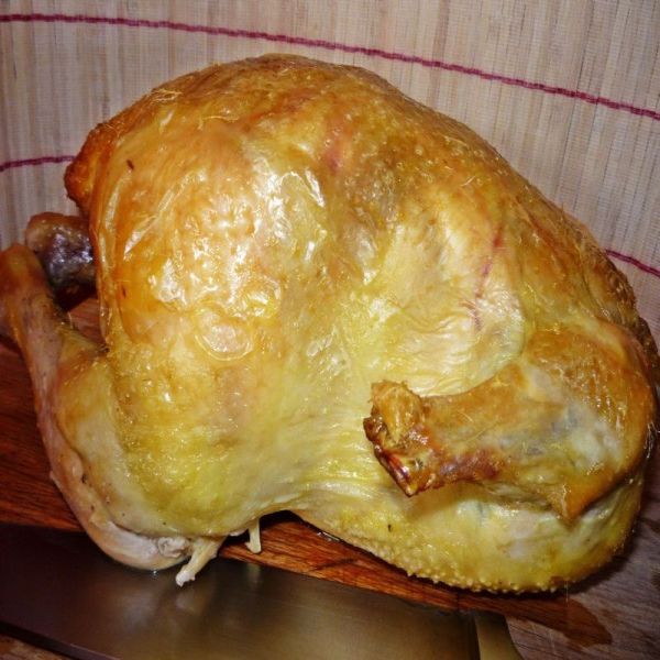 Recepti - Pile pečeno na soli