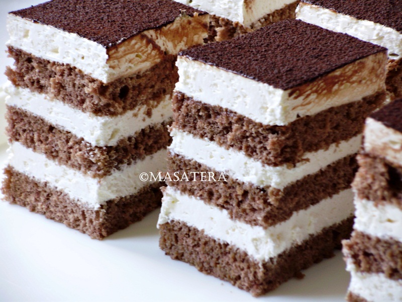 Kocke nalik na tiramisu