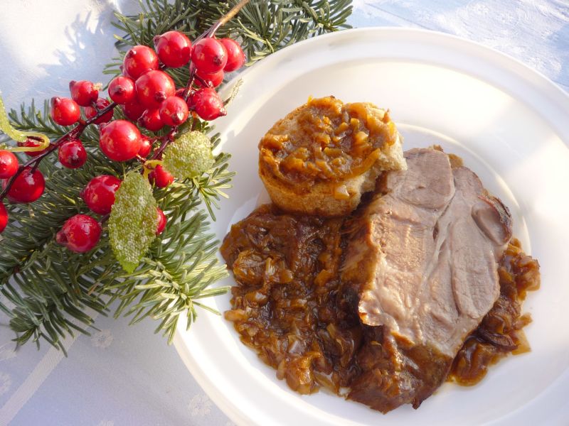 Francuska pečenka na luku